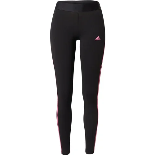 ADIDAS SPORTSWEAR Sportske hlače 'Essential' roza / crna