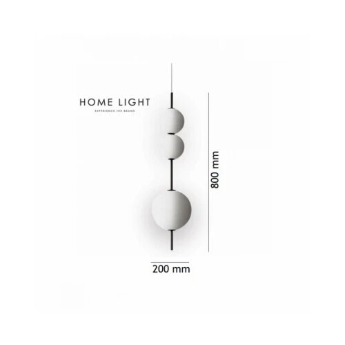 Vesta 514 VISILICA LED 24W 3000K CRNA Slike