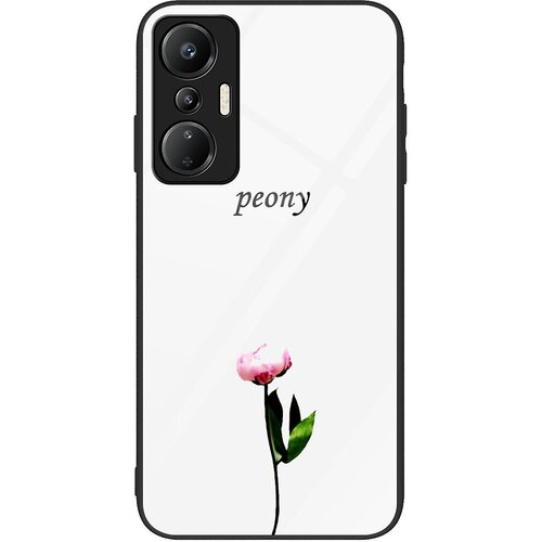 INORCO Za Infinix Hot 20S 4G hrbtni pokrovček iz kaljenega stekla PC+TPU etui za telefon s tiskanjem vzorcev, (22037034) Cene