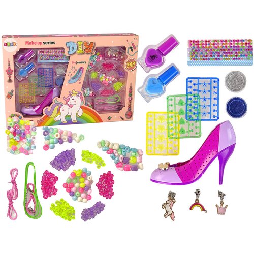 Colorful Nail and Jewelry Set Slike