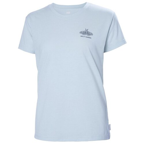 Helly Hansen Majice s kratkimi rokavi W Skog Recycled Graphic Tee Modra Cene