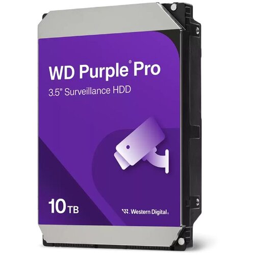 Western Digital 10TB 3.5 SATA III 512MB 7.200 102PURP Purple Pro hard disk Cene