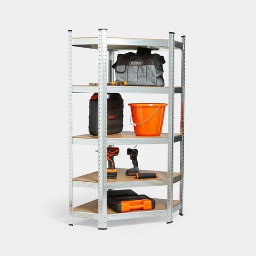 Vonhaus kutni pocinčani regal s 5 polica 1,5m Cene