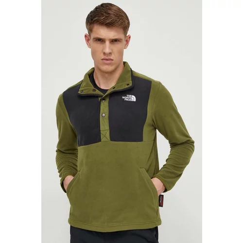 The North Face Športni pulover Homesafe zelena barva