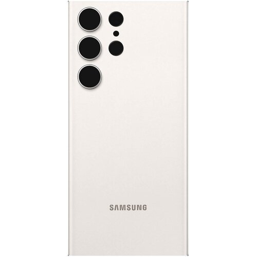 Samsung Zadnje steklo z vkljuceno leco, original Galaxy S23 Ultra - krem, (20897934) Cene
