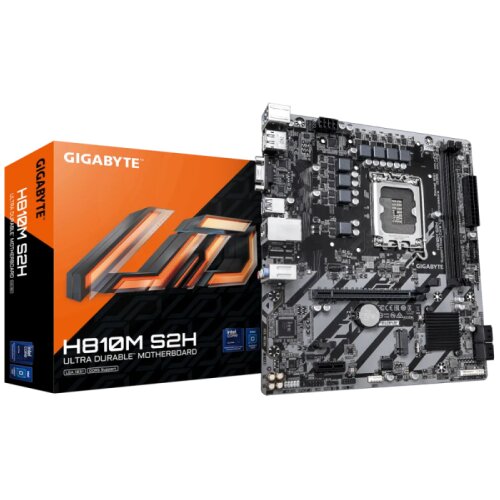 Gigabyte H810M S2H, DDR5, SATA3, DP, USB3.2Gen1, LGA1851 mATX Cene