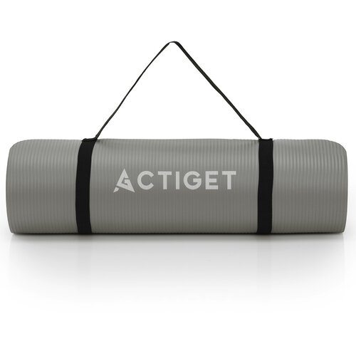 springos Srajica za jogo, vaje fitness, protizdrsna, 183x61 cm, podlaga za pilates, siva., (5000218191) Cene