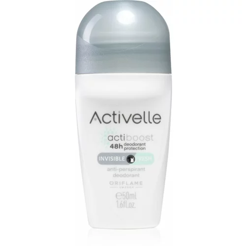 Oriflame Activelle Invisible Fresh dezodorant antiperspirant s kroglico 50 ml