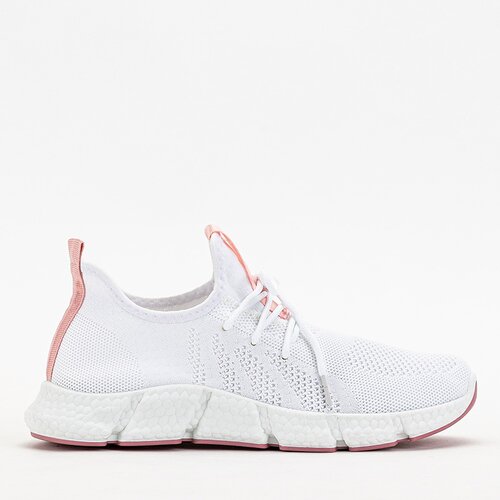 Resti White and pink women's sports shoes Baym - Footwear Cene