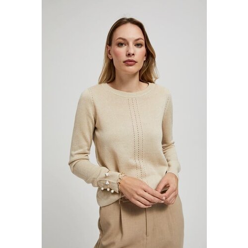 Moodo Sweater with openwork decorations Slike