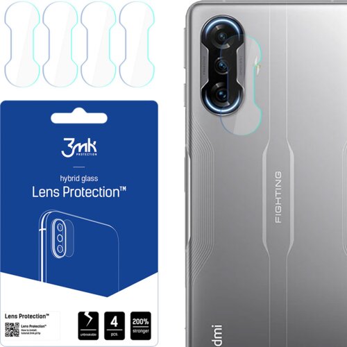 3mk ZA&amp;Scaron;ČITA ZA LEČE ZA OVITEK IZ KALJENEGA STEKLA XIAOMI REDMI K40 GE 5G, (22000841) Slike