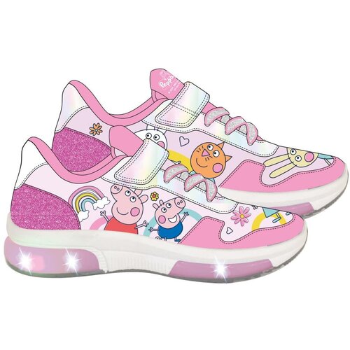 Peppa Pig sporty shoes pvc sole with lights Cene