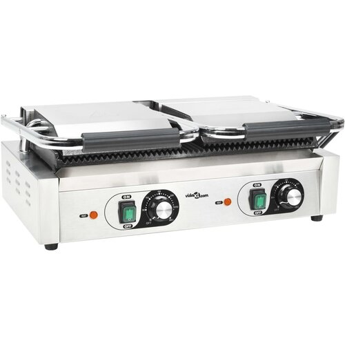  Dvojni sendvič grill 3600 W 57x30,5x20 cm Slike