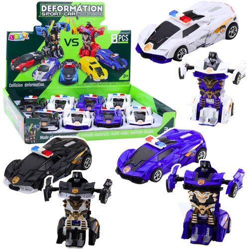 Auto Robot 2in1 Sports Police Car Drive Mix Cijene