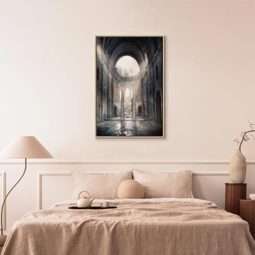  Slika - Chamber of Secrets (1 Part) Vertical 40x60 U prirodnom drvenom okviru Slike