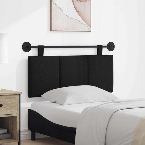  Držeće uzglavlje Zidne Prugasti Crna 110 x 55 x 5 cm tkanina - Crna 100 cm bez LED Cene