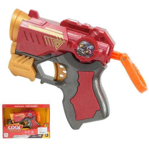 Magic Toys Cool Soft Bullet Gun: Mala spužvasta pu&scaron;ka sa patronama crvene boje 14cm Cijene
