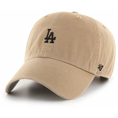47 Brand Kapa Los Angeles Dodgers boja: bež, s aplikacijom