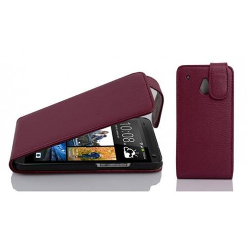 Cadorabo Ohi&scaron;je, združljivo z HTC ONE M4 MINI v pastelno vijolično - Za&scaron;čitni ovitek v obliki flipa iz teksturiranega umetnega usnja, (20562629) Cene