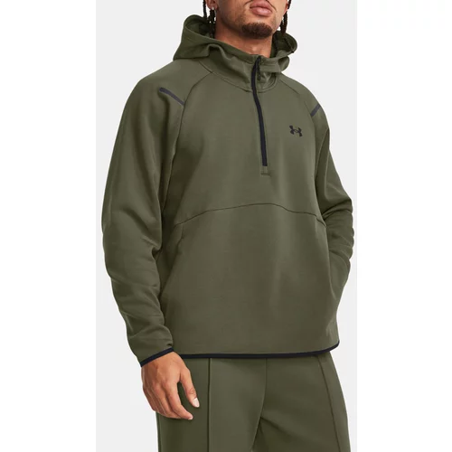 Under Armour UA Unstoppable Flc Hoodie Pulover Zelena