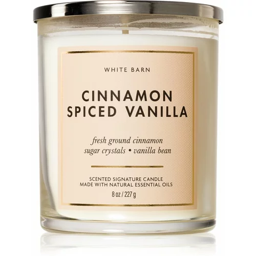 Bath & Body Works Cinnamon Spiced Vanilla dišeča sveča 227 g
