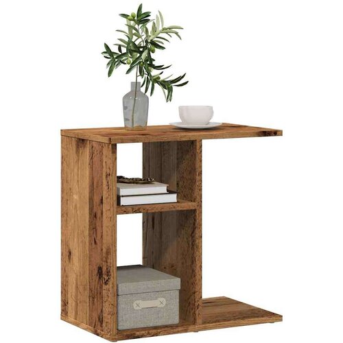  Pomoćni stol staro drvo 50x30x50 cm konstruirano drvo Slike