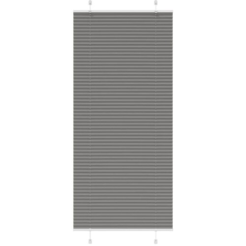 vidaXL Plisirana roleta antracit 95x200 cm širina tkanine 94,4 cm Cene