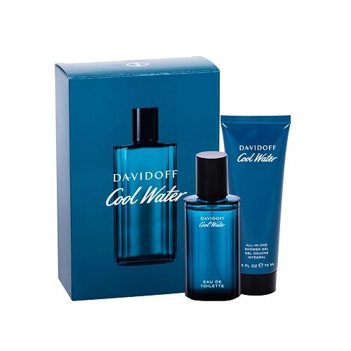 Davidoff Cool Water darilni set toaletní voda 40 ml + gel za prhanje 75 ml za moške Cene