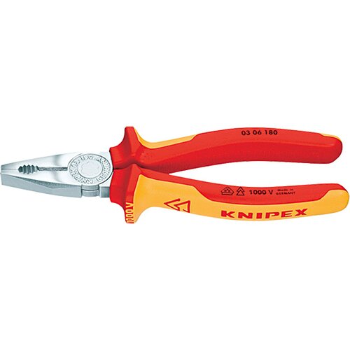 Knipex kle&scaron;ta kombinovana izolovana 1000V vde 180mm u blister pakovanju 03 06 180 sb Cene