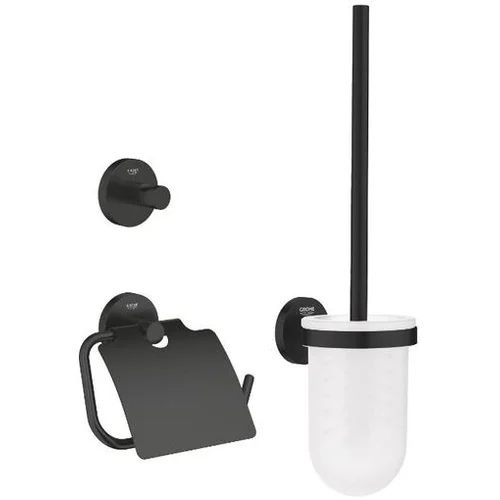 Grohe QuickFix set pripomočkov za WC Start, mat črna 4120424