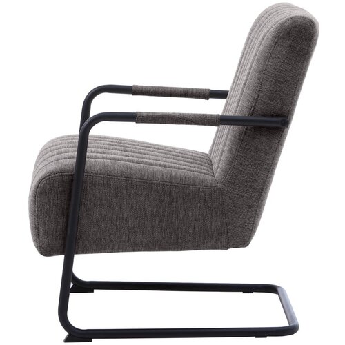 Unique Furniture Temno siv fotelj Trout &amp;ndash; Slike