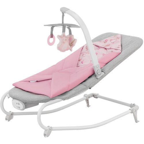 Kinderkraft ležaljka Felio2 2u1 - Peony rose Cijene