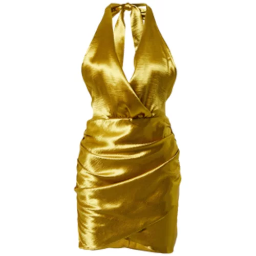 Nasty Gal Obleka zlata
