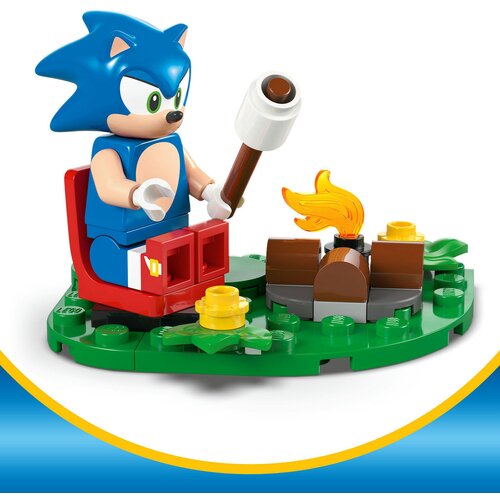 Lego 77001 Sonic se spopade ob tabornem ognju Slike