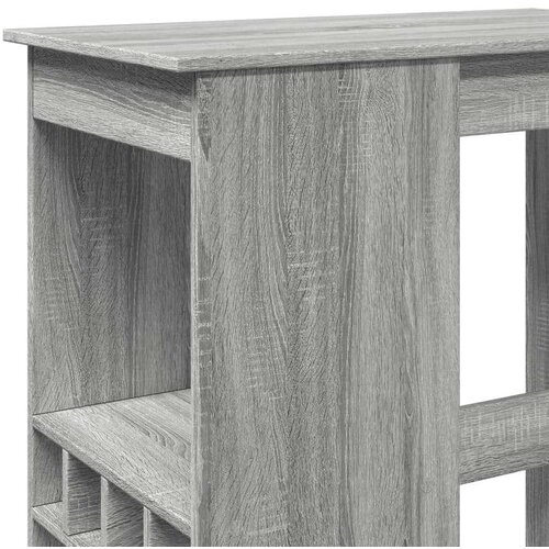 VidaXL Barski stol s držačima boja hrasta 90x47,5x103,5 cm drveni Slike