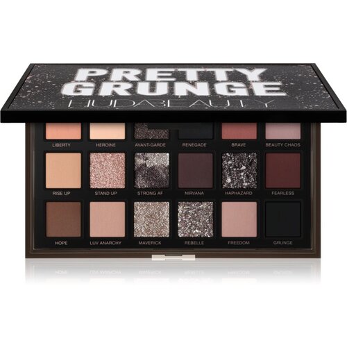 Huda Beauty Pretty Grunge Eyeshadow Palette paleta senčil za oči 16.8 g Slike
