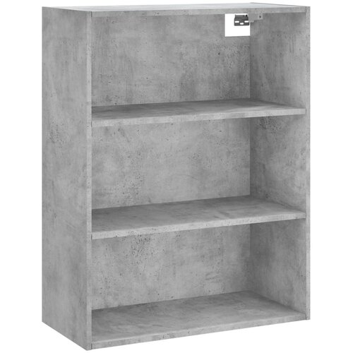  Visoka komoda siva betona 69,5x34x180 cm od konstruiranog drva Slike