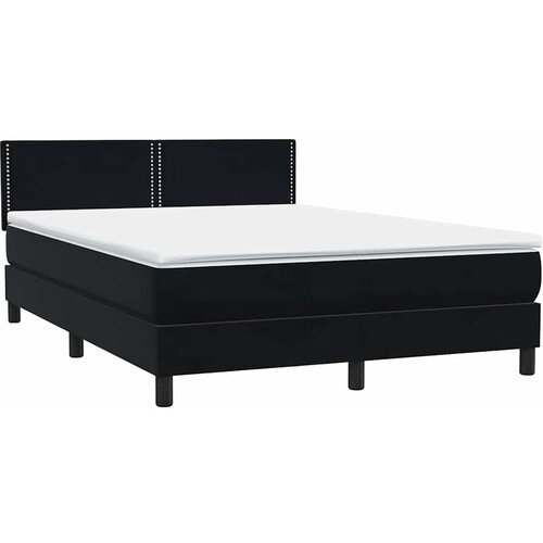 Box spring krevet s madracem crni 160x210 cm bar&amp;scaron;unasti Slike