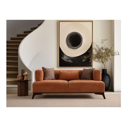 Atelier Del Sofa 2-Seat sofa hera orange black Cene