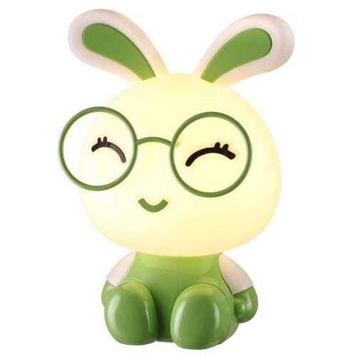 Stolna svjetiljka Bunny zelena bijela Slike