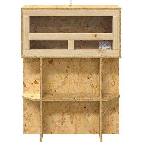  Terarij Smeđa 60 x 30 x 80 cm OSB Slike