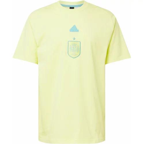 Adidas Funkcionalna majica 'Spain Travel' svetlo modra / svetlo rumena