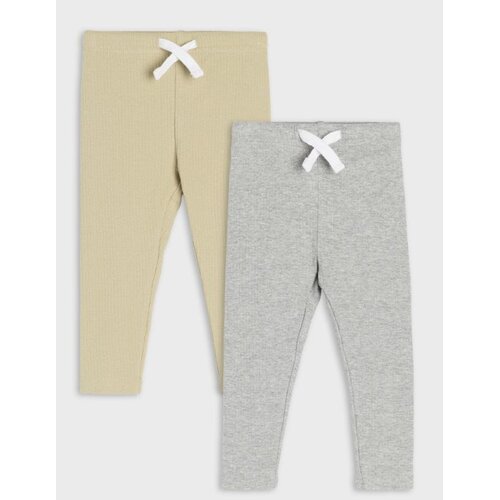 Sinsay Pamučne tajice od rebrastog pletiva 2 pack Cijene