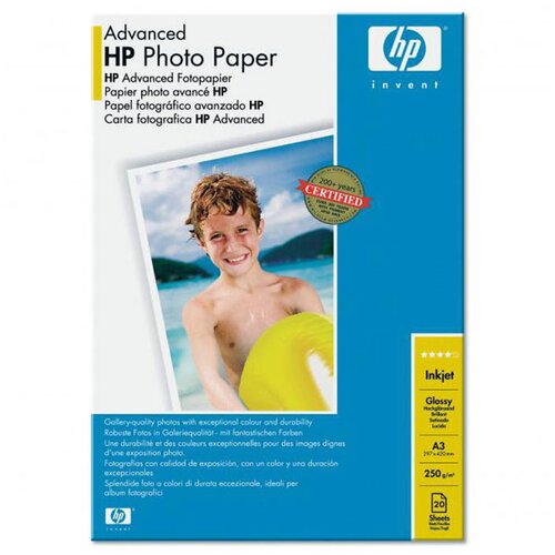 HP Foto papir Q8697A, A3, 20 listov, 250 gramov Cene