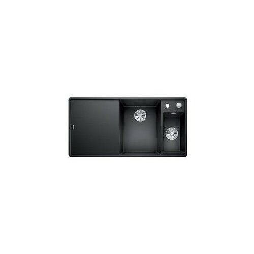 Blanco sudoper AXIA III 6 S-F InFino SILGRANIT CRNA, BAZEN DESNO, daska staklo, s dalj.upr. Slike