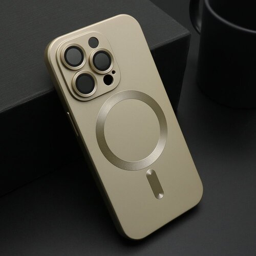  Maska elegant magsafe za iphone 14 pro/ zlatna Slike