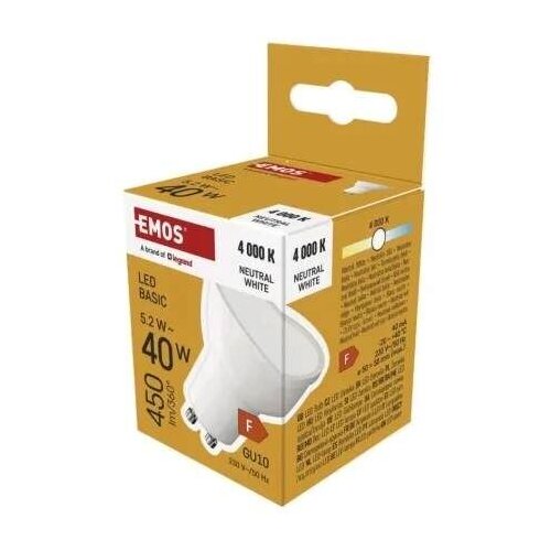 Emos Led sijalica Mr16 5,2 W GU10 Neutralno bela ZL8F23 Cene