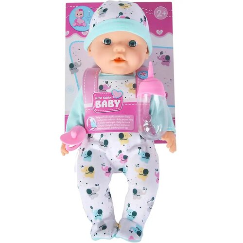 Simba Toys New Born Baby bočica za hranjenje, lutka u odjeći s motivom slonića - Cijene
