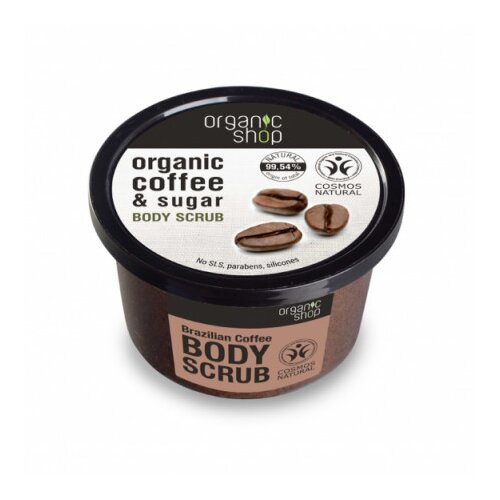Organic Shop piling za telo - Body Scrub Brazilian Coffee (250 ml) Cene