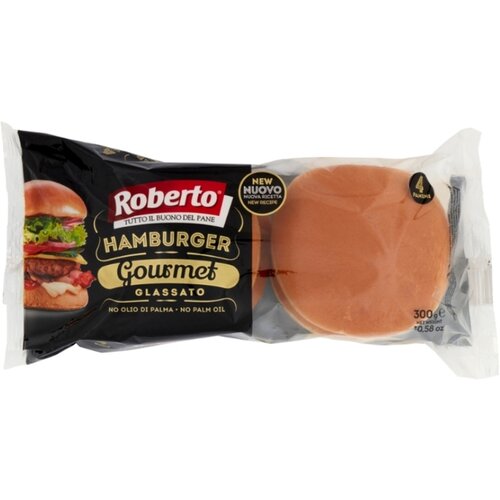 Roberto zemičke hamburger gourmet 300g Slike